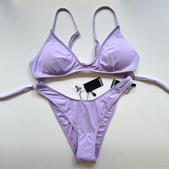 Garage Lavender Bikini Set - Picture 1 of 3